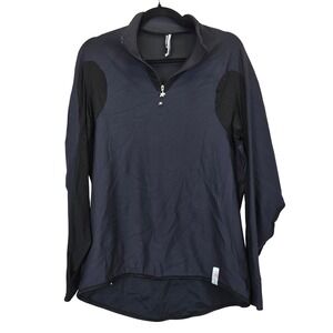 Assos Cycling Body Winter Quarter Zip Long Sleeve Top XLG Gray Active Layering